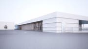 Eine weitere Visualisierung des geplanten Erweiterungsbaus. (Bild: PD/Theo Hotz Partner Architekten)