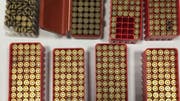 Die beiden Männer hatten acht Schachteln Munition bei sich. (Bild: Eidgenössischen Zollverwaltung)