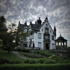 Was für eine unglaubliche Morgenstimmung! Aufgenommen auf dem Weg zum Schloss Meggenhorn. (Bild: Margrith Imhof-Röthlin, Meggen, 4. Juni 2019)