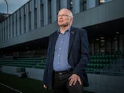 Hat sich stets ehrenamtlich für den Sport engagiert: Fredi Stalder aus Kriens, hier im Stadion Kleinfeld. (Bild: Pius Amrein, Kriens 18. März 2019)