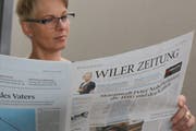 Digital statt analog: Die Stadt Wil verabschiedet sich Ende Mai von der «Wiler Zeitung» als amtliches Publikationsorgan. (Bild: Hans Suter)