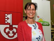 Die Nationalratskandidatin der SVP Obwalden: Monika Rüegger. (Bild: Robert Hess, Alpnach, 14. Juni 2019)