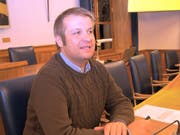 Dimitri Moretti informierte über die Grundlinien des Regierens. (Bild: PD)