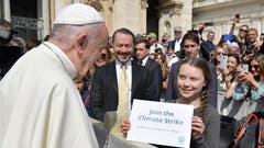 Besuch beim Papst im Frühjahr 2019. (Bild: VATICAN MEDIA HANDOUT)
