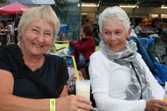 Susanne Hiltbrunner und Susanne Sägesser. (Bild: Sepp Odermatt (Ennetbürgen, 2. Juli 2018))