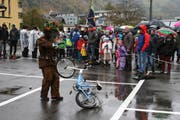 Die Butzis sorgten an der Wolfenschiesser Älplerchilbi für Unterhaltung. (Bild: Sepp Odermatt (28. Oktober 2018))