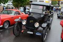 Impressionen von Oldtimer in Obwalden in Engelberg am Pfingstsonntag. Bild: Martin Uebelhart (Engelberg, 20. Mai 2018)