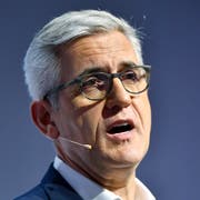 Ulrich Spiesshofer, der ehemalige ABB-CEO. (Bild: Walter Bieri/Keystone, 28. Februar 2019)