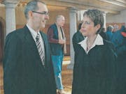 Regierungsrätin Karin Keller-Sutter predigte vor zehn Jahren zum Thema «Gerechtigkeit und Strafe». (Bild: PD)