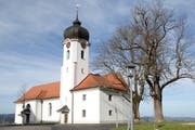 Die Wallfahrtskirche Heiligkreuz. (Bild Manuela Jans-Koch, 16. November 2015)