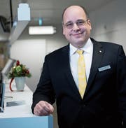 Der Obwaldner Spitaldirektor Andreas Gattiker hatte einen herausfordernden Start. (Bild: Corinne Glanzmann (Sarnen, 19. Dezember 2019))