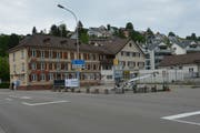Das ehemalige Restaurant Bären im Herisauer Säge-Quartier muss einer Überbauung weichen. (Bild: Philipp Wolf)
