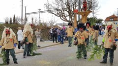 Ihren grossen Auftritt haben sie jeweils vor dem Jahreswechsel, am Bröggler Fasnachtsumzug dürfen sie aber auch nicht fehlen: die Römpler.