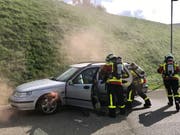 Am Anfang steht weiterhin stets die Rettung von Personen. (Bild: Andrea Häusler)