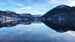 Sonnentag in Ägeri Hell. (Bild: Silke Schmidt (Ägerisee, 16. Januar 2019))