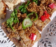 Rilletten aus Gänsefleisch