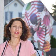 «Amriswil basiert auf der Textilindustrie. Dass dies der Inhalt dieser Arbeit sein darf, da kam eines schön zum andern.»Regula Stüdli, Künstlerin