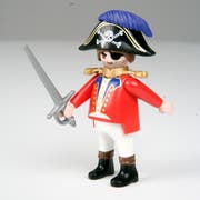 Ein Playmobil-Pirat. (Bild: Reto Martin)