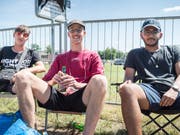 Drei freshe Jungs aus der Bundesstadt Bern: Fabian Horst, Manuel Lengyel und Abisan Silcantharasa.