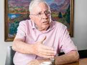 Christoph Blocher: «Natürlich. In einer Notsituation muss man als einfaches Mitglied sagen: Hier stehe ich und kann nicht anders.» (Bild: Sandra Ardizzone)
