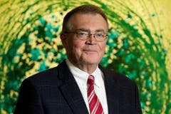 Alfred N. Schindler war bis 2017 Verwaltungsratspräsident der Schindler Aufzüge AG. Hans Wicki sitzt im Verwaltungsrat der AG. (Corinne Glanzmann, Hergiswil, 18. Dezember 2014)