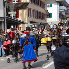Umzug in Schüpfheim. (Bild: Hubert Distel, 4. März 2019)