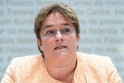 Magdalena Martullo-Blocher in Bern. (Bild: Keystone/Peter Schneider (Bern, 26. Oktober 2018))