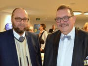 Jürg Röthlisberger (Direktor Astra) und Otto Noger (Präsident Operette Sirnach).