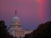 Das Kapitol in Washington, Sitz des amerikanischen Parlamentes. (Bild: Erik S. Lesser/EPA, 6. November 2018)