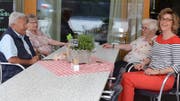 Vor allem bei schönem Wetter ist das Café Centrum bei Bewohnern und Gästen beliebt. (Bild: Jessica Nigg)