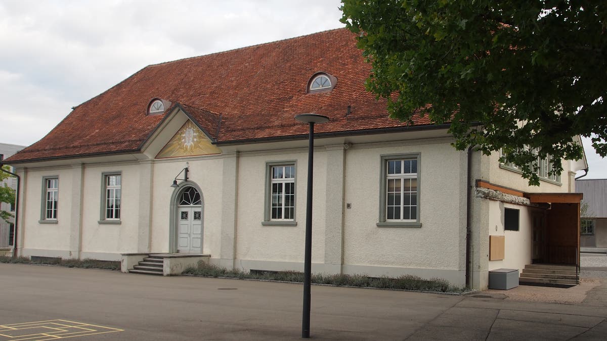 Herzstück der Schulanlage: Egnach will die alte Turnhalle zur Aula umbauen.