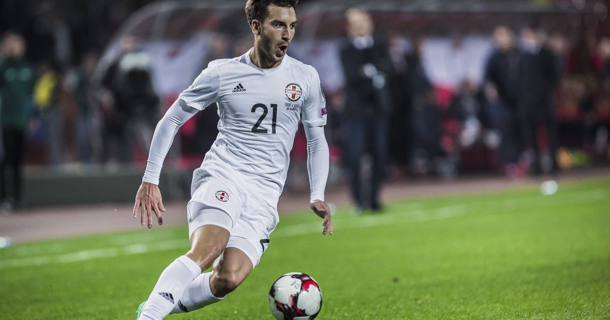 Der georgische Nationalspieler Otar Kakabadze kommt für ...