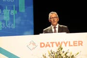 GV der Dätwyler Gruppe 2019. VRP Paul Hälg. (Bild: Florian Arnold, Altdorf, 12. März 2019)
