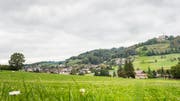 Blick auf die Gemeinde Stettfurt am Sonnenberg, rechts oben das Schloss Sonnenberg. (Bild: Andrea Stalder)