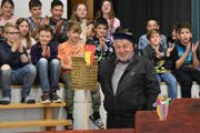 Der abtretende Schulratspräsident Josef Rütsche war der Kapitän der Schule Lütisburg. Nun gibt er das Steuer des Schiffes weiter. (Bild: Timon Kobelt)