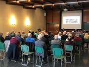 Die Pensionäre Walter Winkler und Ernst Frei haben am Mittwoch ihre Zahlen präsentiert. (Bild: Tanja von Arx)