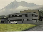 Projektstudie für das neue Schlachthaus (Anbau vorne) im Industriegebiet Sand. (Repro Robert Hess (Kerns, 24. Januar 2018))