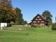 Das damalige Gasthaus steht heute noch. Allerdings wurde die Scheune abgebrochen.