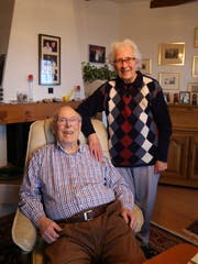 Otto und Alice Rüdt sind seit 73 Jahren ein Paar. (Bild: Jolanda Riedener)