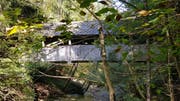 Noch in diesem Jahr soll die historische Harzenmoosbrücke über den Zwislerbach saniert werden. Ein Gutachten sieht dafür Kosten in der Höhe von 150 000 Franken vor. (Bild: PD)