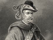 So stellte man sich Vogt Gessler nach Friedrich Schillers Erzählungen vor: streng und gebieterisch. (Bild: PD/Falkensteinfoto)