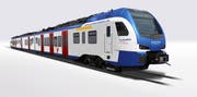 Visualisierung des neuen Stadler-Flirt für die S-Bahn Hannover. (Bild: PD)