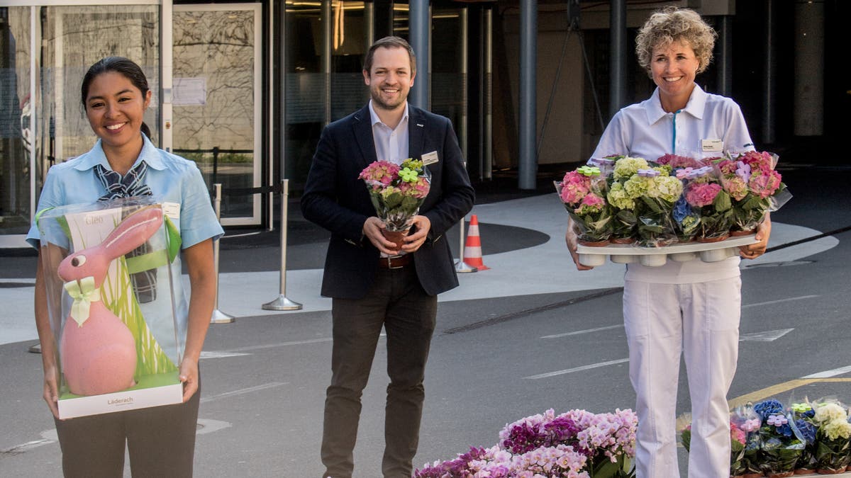 Danke! Pflegepersonal an Luzerner Spitälern wird mit