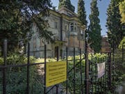 Aussenansicht der Villa an der Obergrundstrasse 99 in Luzern. (Bild: Pius Amrein, Luzern, 4. Juli 2017)