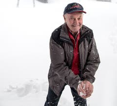 Und dann noch eine Schneeballschlacht?