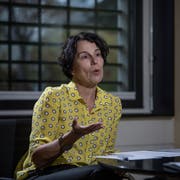 Gefängnis-Direktorin Andrea Wechlin in ihrem Büro im «Grosshof» in Kriens. (Bild: Pius Amrein, 30. November 2018)