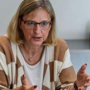 Hiltrud Dorothea Werner, fotografiert am Rande des Europa-Forums im KKL Luzern. Bild: Nadia Schärli (12. November 2018)