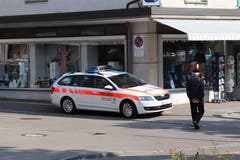 Die Polizei war auch anwesend, musste aber nicht einschreiten.