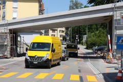 ...ist bereits wieder erstellt. (Bilder: Reto Voneschen)