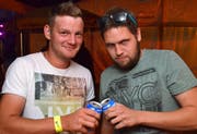 Jannic Hut und Sven Wielander. (Bild: Christoph Heer)